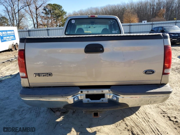 1999 Ford Super Duty F-350 SRW XL with VIN 1FTSW31F0XEB99947, listed as a Copart auction lot 84993924 with NaN miles and Clean Title. Bid and sale history available at carsss.com. Image 6.