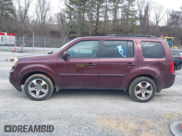 2012 Honda Pilot EX-L with VIN 5FNYF4H51CB045141, listed as a IAAI auction lot 41689396 with 219,792 mi miles and . Bid and sale history available at DreamBid. Image 14.