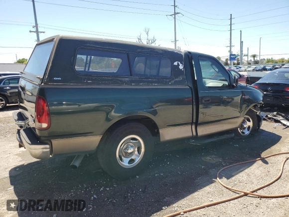 2002 Ford F-150 XL with VIN 1FTRF17212NB27204, listed as a Copart auction lot 50249885 with 0 mi miles and Salvage Title. Bid and sale history available at carsss.com. Image 3.