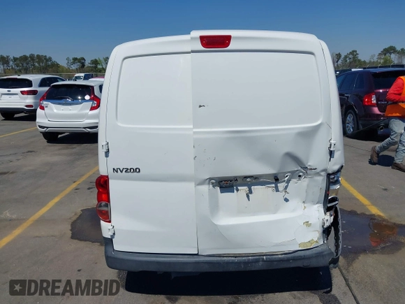 2017 Nissan NV200 Compact Cargo S with VIN 3N6CM0KN3HK713941, listed as a IAAI auction lot 41894457 with 106,463 mi miles. Bid and sale history available at carsss.com. Image 16.