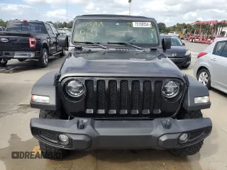 2021 Jeep Wrangler Sport with VIN 1C4GJXAG0MW571359, listed as a Copart auction lot 75189354 with 35,129 mi miles and Non Repairable. Bid and sale history available at DreamBid. Image 5.