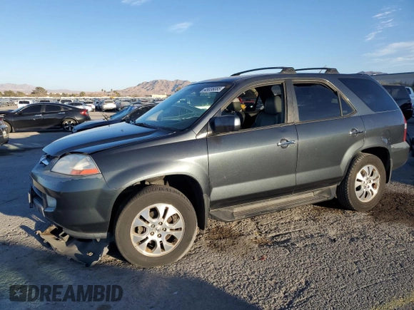 2003 Acura MDX Touring Pkg w/Navigation System with VIN 2HNYD18843H538993, listed as a Copart auction lot 45038085 with 259,754 mi miles and Salvage Title. Bid and sale history available at carsss.com. Image 1.