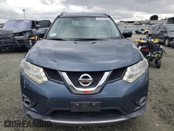 2016 Nissan Rogue SV with VIN 5N1AT2MT7GC844620, listed as a Copart auction lot 48819295 with 88,431 mi miles and Salvage Title. Bid and sale history available at carsss.com. Image 5.