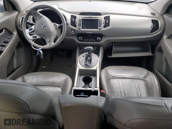 2013 Kia Sportage EX с VIN KNDPCCA27D7531426, выставлен на аукционе Copart как лот 62378835 с пробегом Не указан миль и Списание • Salvage title. История ставок и продаж доступна на DreamBid. Изображение 8.