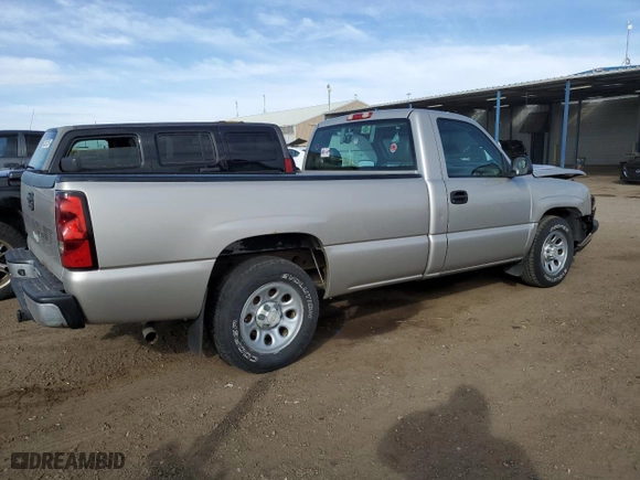 2006 Chevrolet Silverado 1500 Work Truck with VIN 3GCEC14XX6G182207, listed as a Copart auction lot 49169445 with 93,769 mi miles and Salvage Title. Bid and sale history available at carsss.com. Image 3.