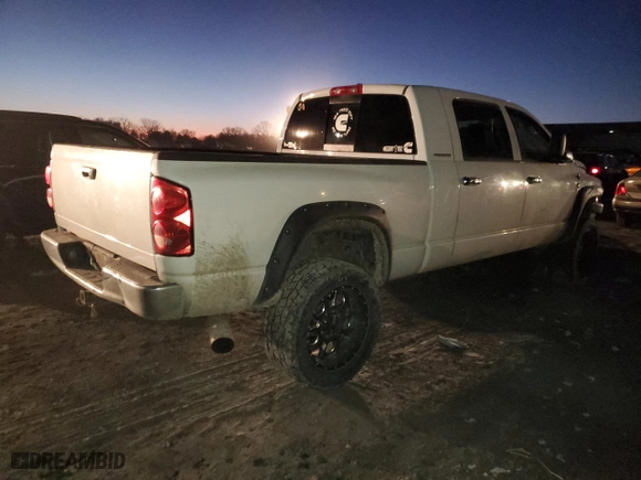 2007 Dodge Ram 2500 SLT with VIN 3D7KS29A67G774467, listed as a Copart auction lot 88929955 with 317,899 mi miles and Clean Title. Bid and sale history available at carsss.com. Image 3.
