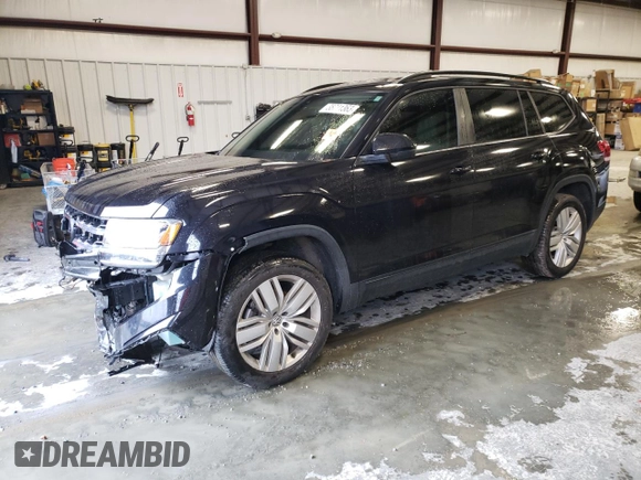 2020 Volkswagen Atlas SE with VIN 1V2UR2CA0LC505304, listed as a Copart auction lot 38771363 with 36,451 mi miles and . Bid and sale history available at DreamBid. Image 1.