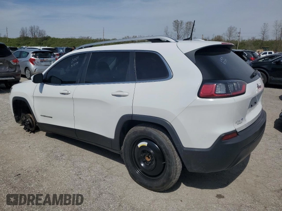 2019 Jeep Cherokee Latitude with VIN 1C4PJLCB8KD266968, listed as a Copart auction lot 48789524 with 85,341 mi miles and Salvage Title. Bid and sale history available at DreamBid. Image 2.