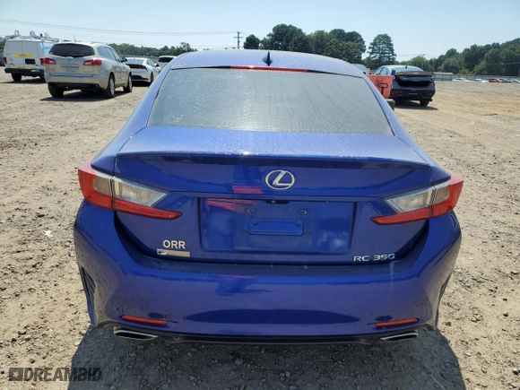2015 Lexus RC 350 with VIN JTHHE5BC7F5006056, listed as a Copart auction lot 70488054 with 110,687 mi miles and Salvage Title. Bid and sale history available at carsss.com. Image 6.