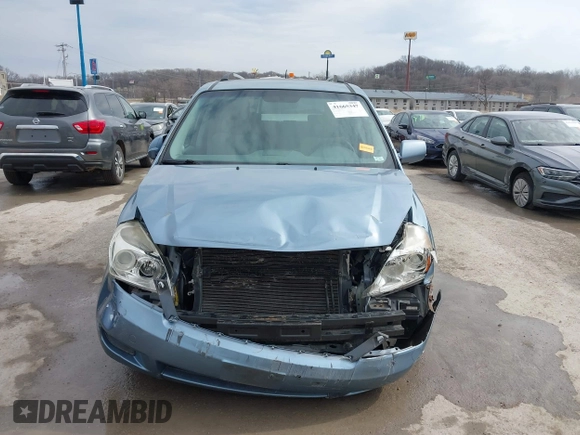 2010 Kia Sedona LX with VIN KNDMG4C34A6324741, listed as a IAAI auction lot 41665347 with 135,904 mi miles. Bid and sale history available at carsss.com. Image 13.
