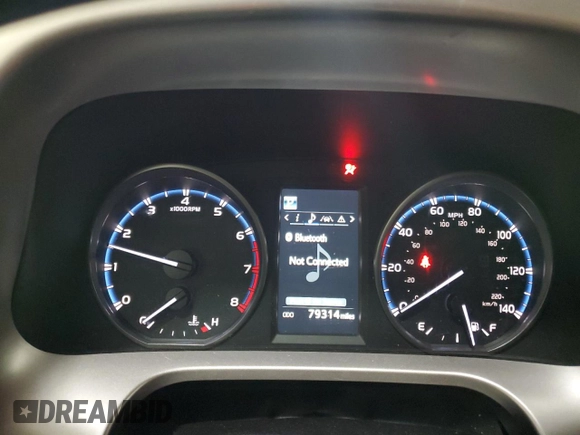 2017 Toyota RAV4 XLE with VIN JTMWFREV7HJ701268, listed as a Copart auction lot 49098185 with 79,314 mi miles and Salvage Title. Bid and sale history available at DreamBid. Image 9.