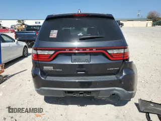 2016 Dodge Durango Limited with VIN 1C4RDHDG8GC308544, listed as a Copart auction lot 48218835 with 55,088 mi miles and Salvage title. Bid and sale history available at DreamBid. Image 6.