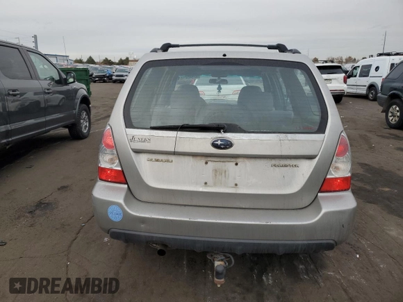2007 Subaru Forester X with VIN JF1SG63607H711707, listed as a Copart auction lot 82640414 with 176,190 mi miles and Non Repairable. Bid and sale history available at carsss.com. Image 6.