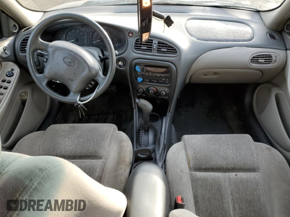 2001 Oldsmobile Alero GL2 with VIN 1G3NL52E51C182619, listed as a Copart auction lot 51489945 with 123,734 mi miles and Salvage Title. Bid and sale history available at DreamBid. Image 8.