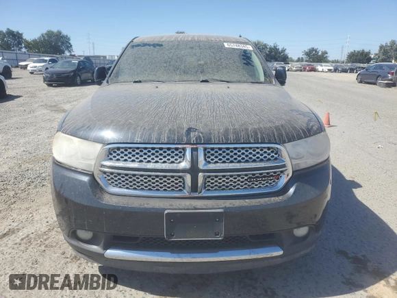 2013 Dodge Durango SXT with VIN 1C4RDHAG9DC584277, listed as a Copart auction lot 65748345 with 163,056 mi miles and Clean title. Bid and sale history available at DreamBid. Image 5.