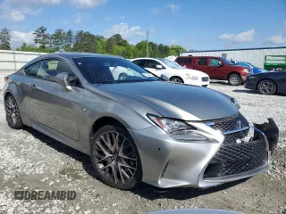 2016 Lexus RC 200t F Sport with VIN JTHHA5BC5G5003492, listed as a Copart auction lot 52860695 with 84,424 mi miles and Salvage Title. Bid and sale history available at DreamBid. Image 4.