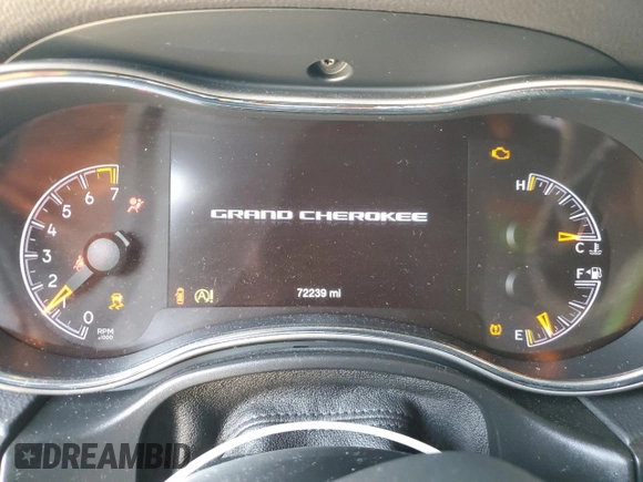 2018 Jeep Grand Cherokee Laredo E with VIN 1C4RJEAG9JC397382, listed as a Copart auction lot 56550815 with 72,239 mi miles and Salvage title. Bid and sale history available at DreamBid. Image 9.