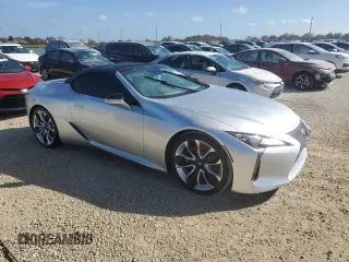 2021 Lexus LC with VIN JTHKPAAY1MA103859, listed as a Copart auction lot 75504134 with 0 mi miles and Non Repairable. Bid and sale history available at carsss.com. Image 4.