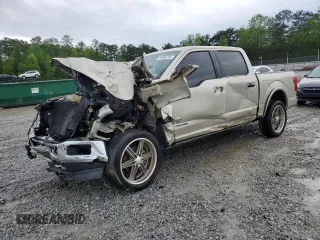 2018 Ford F-150 XL with VIN 1FTFW1E17JFD93087, listed as a Copart auction lot 51805745 with 108,086 mi miles and Salvage title. Bid and sale history available at DreamBid. Image 1.