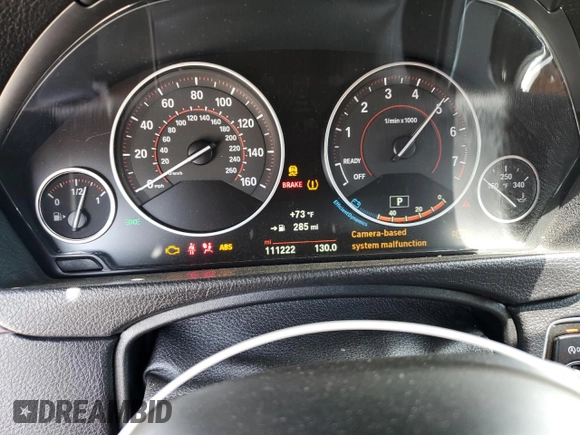 2016 BMW 3 Series 328i z VIN WBA8E9C59GK645483, wystawiony jako Copart lot #59623365 z przebiegiem 111 222 mil mil oraz Szkoda całkowita • Salvage title. Historia ofert i sprzedaży dostępna na DreamBid. Obrazek 9.