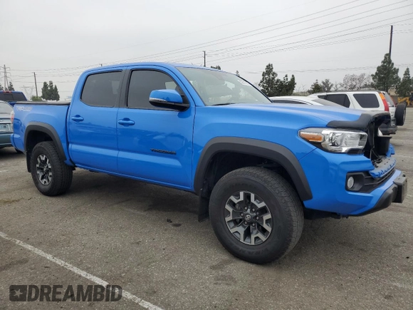 2021 Toyota Tacoma SR with VIN 3TMCZ5AN1MM426566, listed as a Copart auction lot 59613315 with 28,903 mi miles and Salvage title. Bid and sale history available at DreamBid. Image 4.