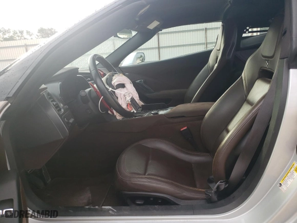 2014 Chevrolet Corvette Stingray Z51 3LT with VIN 1G1YM2D71E5100170, listed as a Copart auction lot 69983954 with 48,803 mi miles and Salvage Title. Bid and sale history available at carsss.com. Image 7.
