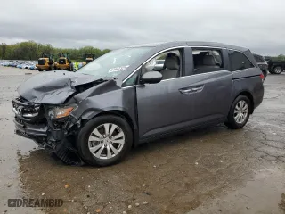 2016 Honda Odyssey EX with VIN 5FNRL5H49GB113279, listed as a Copart auction lot 51642325 with 93,632 mi miles and Salvage Title. Bid and sale history available at carsss.com. Image 1.