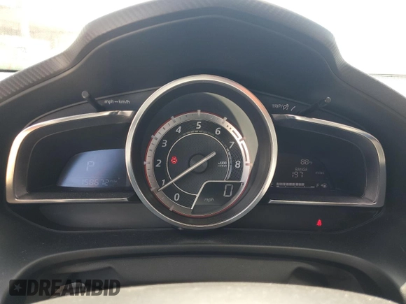 2015 Mazda 3 S Grand Touring с VIN JM1BM1M37F1260468, выставлен на аукционе Copart как лот 56788485 с пробегом 158 672 миль миль и На запчасти • Non repairable. История ставок и продаж доступна на DreamBid. Изображение 9.