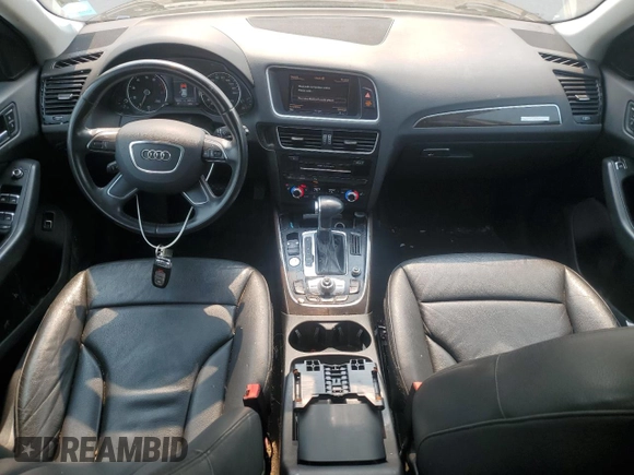 2013 Audi Q5 Premium Plus with VIN WA1LFAFP8DA033425, listed as a Copart auction lot 58250535 with 85,015 mi miles and Salvage title. Bid and sale history available at DreamBid. Image 8.