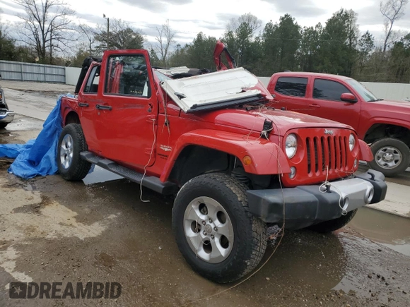 2014 Jeep Wrangler Unlimited Sahara with VIN 1C4BJWEG6EL132295, listed as a Copart auction lot 88751625 with 0 mi miles and Salvage Title. Bid and sale history available at carsss.com. Image 4.