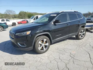 2019 Jeep Cherokee Limited z VIN 1C4PJMDX0KD197631, wystawiony jako Copart lot #52078845 z przebiegiem 86 281 mil mil oraz Szkoda całkowita • Salvage title. Historia ofert i sprzedaży dostępna na DreamBid. Obrazek 1.