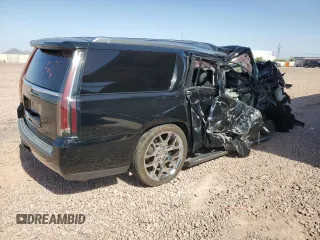 2015 Cadillac Escalade ESV Premium z VIN 1GYS4TKJ4FR615850, wystawiony jako Copart lot #57126125 z przebiegiem 104 693 mil mil oraz Szkody całkowita. Historia ofert i sprzedaży dostępna na DreamBid. Obrazek 3.