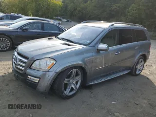 2010 Mercedes-Benz GL-Class GL 550 with VIN 4JGBF8GE5AA541916, listed as a Copart auction lot 72171424 with 126,804 mi miles and Salvage Title. Bid and sale history available at carsss.com. Image 1.