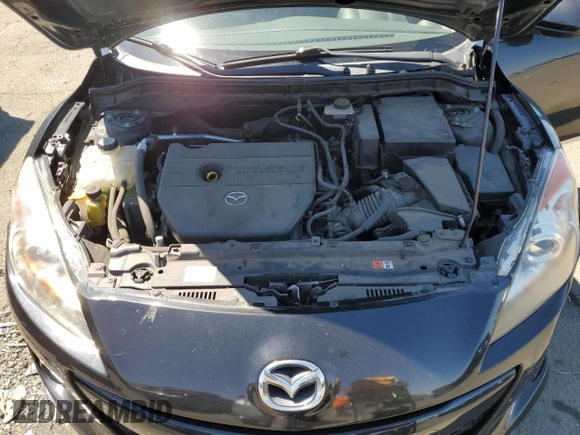 2012 Mazda 3 S Touring with VIN JM1BL1L69C1512876, listed as a Copart auction lot 69316034 with 70,944 mi miles and Salvage Title. Bid and sale history available at DreamBid. Image 11.