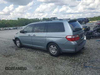 2006 Honda Odyssey EX with VIN 5FNRL38486B091892, listed as a Copart auction lot 53134035 with 154,449 mi miles and Salvage title. Bid and sale history available at DreamBid. Image 2.