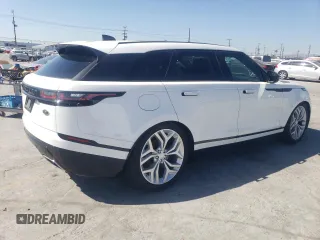 2018 Land Rover Range Rover Velar R-Dynamic SE with VIN SALYL2RV5JA751684, listed as a Copart auction lot 47131785 with 51,621 mi miles and Salvage Title. Bid and sale history available at carsss.com. Image 3.