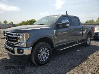 2022 Ford F-250 XL with VIN 1FT7W2BN6NEG34313, listed as a Copart auction lot 55379125 with 8,090 mi miles and Salvage title. Bid and sale history available at DreamBid. Image 1.