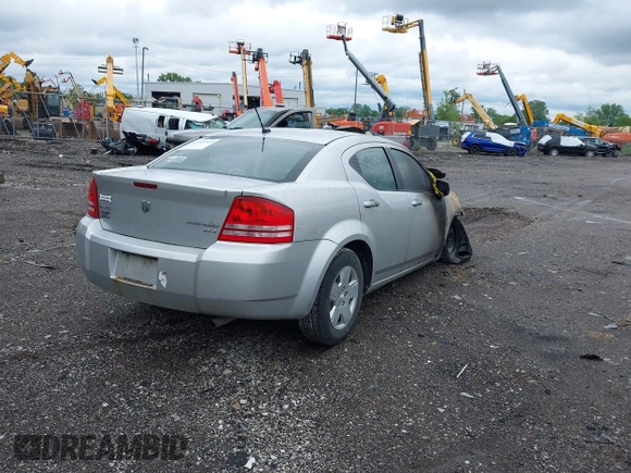 2010 Dodge Avenger SXT with VIN 1B3CC4FB0AN180381, listed as a IAAI auction lot 42265522 with Not provided miles and . Bid and sale history available at DreamBid. Image 4.