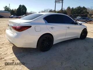 2021 Infiniti Q50 Sensory with VIN JN1EV7CP2MM701522, listed as a Copart auction lot 48612605 with 103,461 mi miles and Salvage title. Bid and sale history available at DreamBid. Image 3.