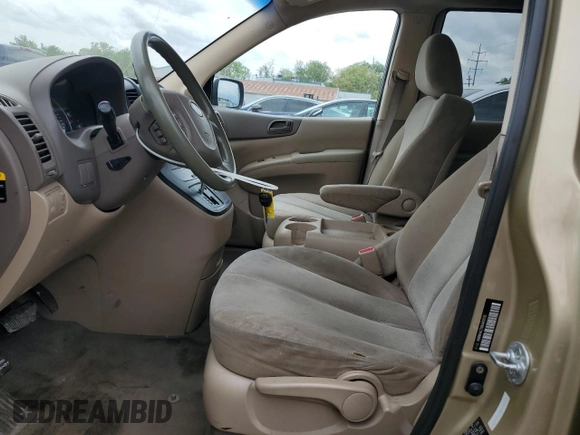 2011 Kia Sedona LX with VIN KNDMG4C71B6409718, listed as a Copart auction lot 55309365 with 307,610 mi miles and Salvage Title. Bid and sale history available at carsss.com. Image 7.