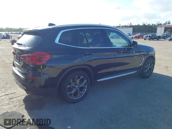 2021 BMW X3 sDrive30i z VIN 5UXTY3C02M9G80084, wystawiony jako IAAI lot #42077773 z przebiegiem 36 239 mil mil oraz . Historia ofert i sprzedaży dostępna na DreamBid. Obrazek 4.