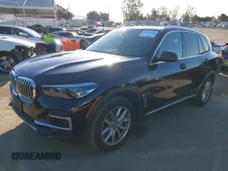 2023 BMW X5 sDrive40i with VIN 5UXCR4C01P9R58557, listed as a IAAI auction lot 41826741 with 10,142 mi miles. Bid and sale history available at carsss.com. Image 2.
