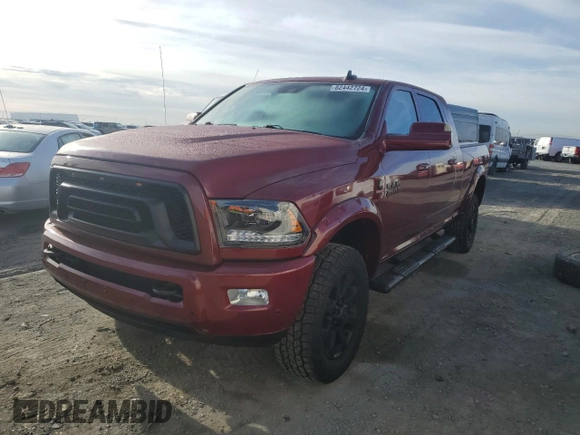 2016 Ram 2500 Laramie with VIN 3C6UR5NL2GG235830, listed as a Copart auction lot 82442724 with 98,472 mi miles and Salvage title. Bid and sale history available at DreamBid. Image 1.