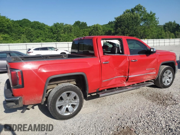 2017 GMC Sierra 1500 SLT z VIN 3GTU2NEC2HG485776, wystawiony jako Copart lot #56396215 z przebiegiem 118 001 mil mil oraz Szkody całkowita. Historia ofert i sprzedaży dostępna na DreamBid. Obrazek 3.