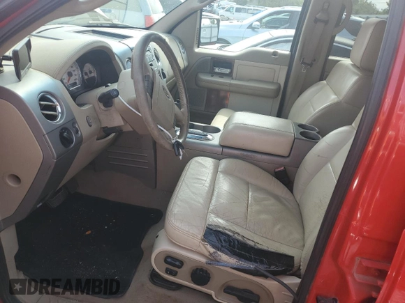 2004 Ford F-150 XLT with VIN 1FTPW12524KB99350, listed as a Copart auction lot 54055955 with 283,887 mi miles and Salvage Title. Bid and sale history available at carsss.com. Image 7.