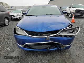 2015 Chrysler 200 Limited with VIN 1C3CCCAB1FN705489, listed as a Copart auction lot 50977855 with 157,626 mi miles and Salvage Title. Bid and sale history available at carsss.com. Image 5.