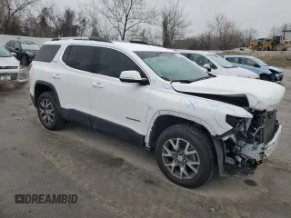 2020 GMC Acadia SLE with VIN 1GKKNKLS4LZ112162, listed as a Copart auction lot 45113015 with 95,172 mi miles and Salvage Title. Bid and sale history available at carsss.com. Image 4.