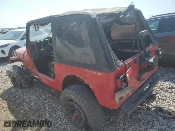1995 Jeep Wrangler S with VIN 1J4FY19P1SP231891, listed as a Copart auction lot 69304234 with 0 mi miles and Salvage Title. Bid and sale history available at carsss.com. Image 2.
