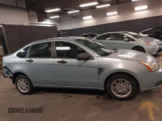 2008 Ford Focus SE with VIN 1FAHP35N98W276325, listed as a IAAI auction lot 42010348 with 47,278 mi miles. Bid and sale history available at carsss.com. Image 14.