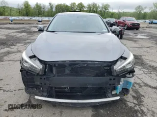 2015 Infiniti Q50 Premium with VIN JN1BV7AR6FM419944, listed as a Copart auction lot 55504355 with 101,886 mi miles and Salvage Title. Bid and sale history available at DreamBid. Image 5.